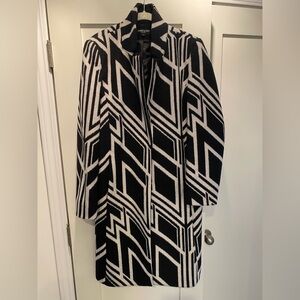 Kenneth Cole Black and White Women's Cape